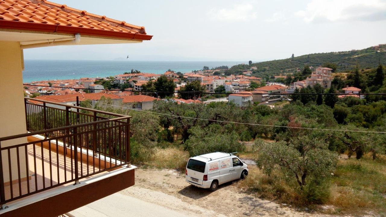 Villa Panorama Hotel Полихроно Экстерьер фото