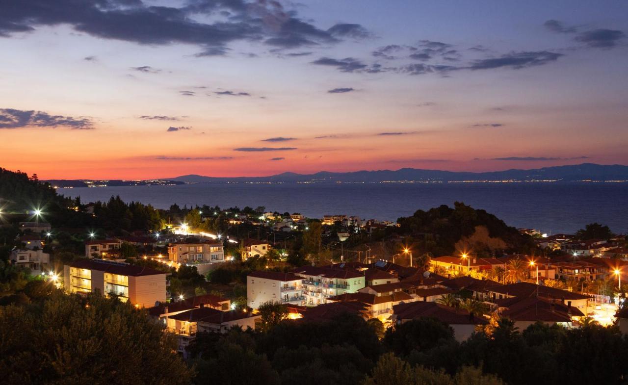 Villa Panorama Hotel Полихроно Экстерьер фото